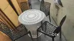 All Fresh sets  Chairs &  Red Tables in Brown web chairs