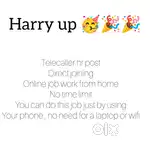 Telecaller hr post
