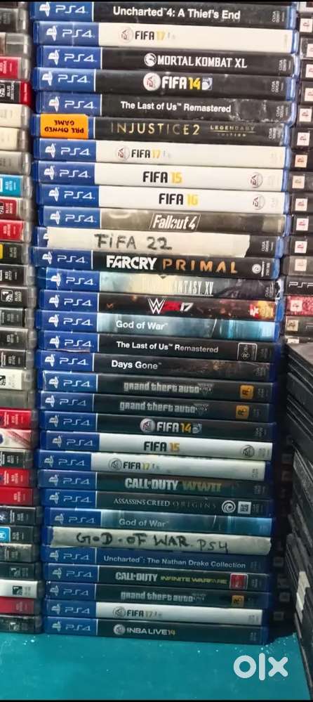 All Gameing Console Tital Avilable