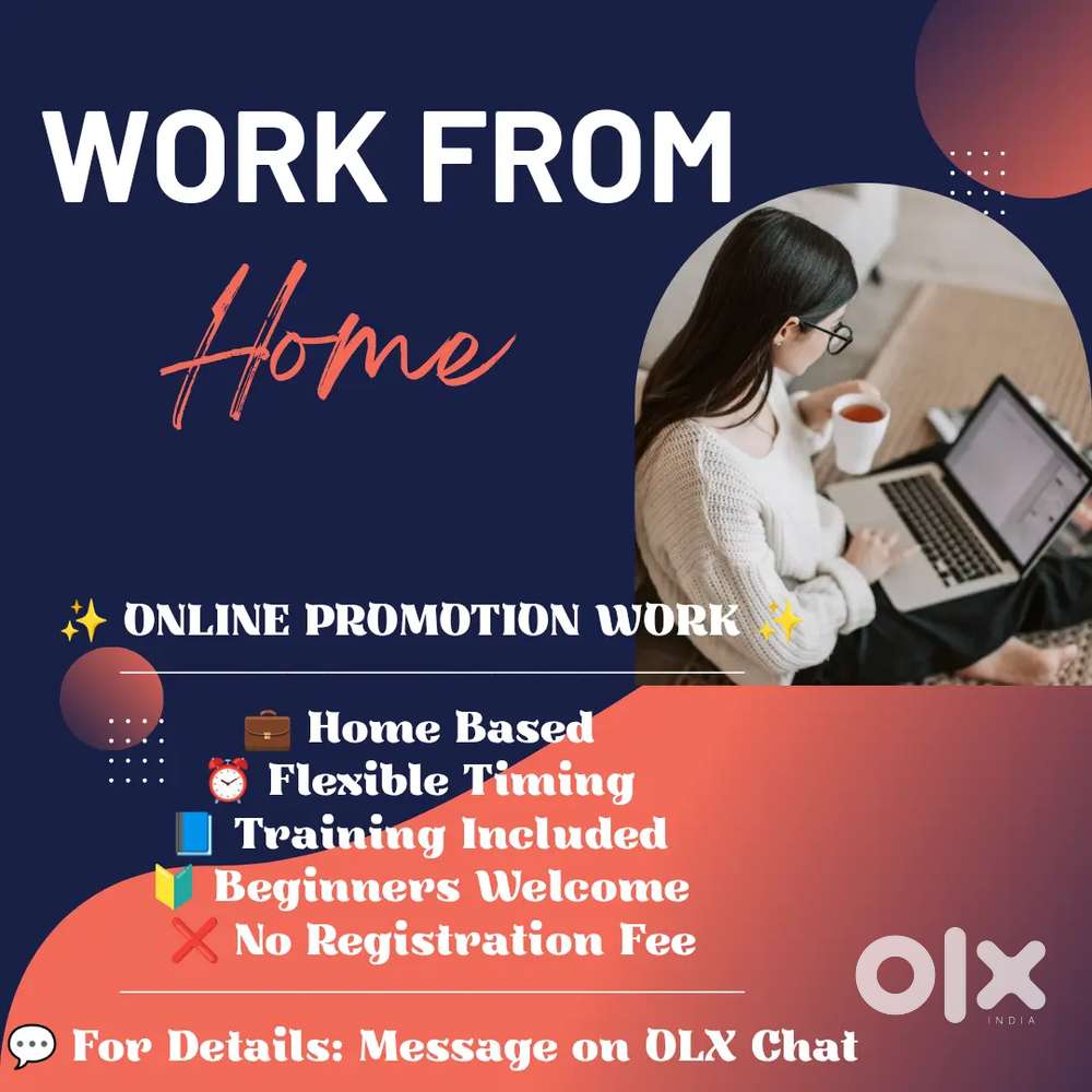 Online promotion work  Part Time  Home Based