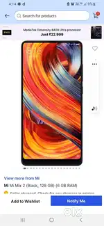 Xiaomi mi mix 2