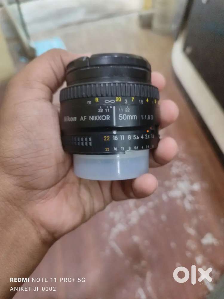 Nikon 18-105mm DSLR DXFormat lens , Nikon 50mm DX Format