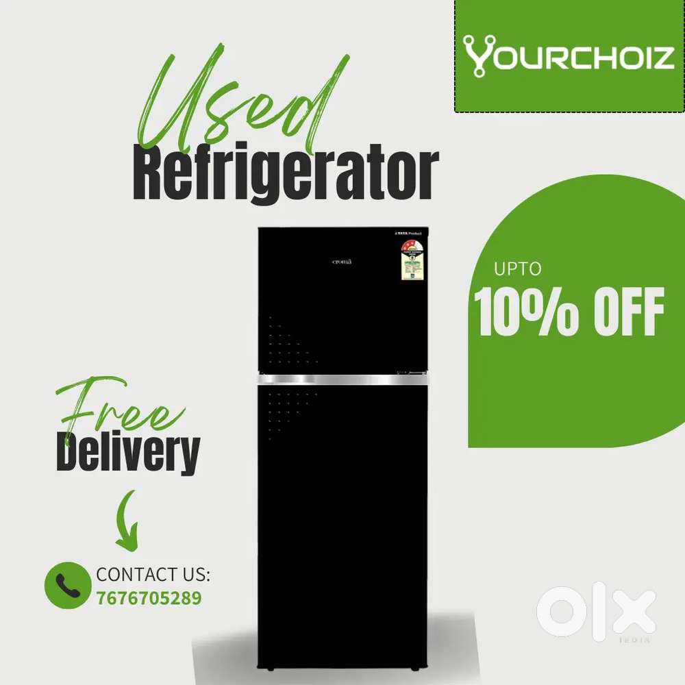 Croma double door refrigerator
