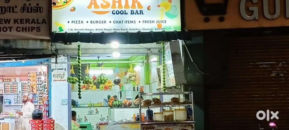 Running Juice shop set up for sale - Anna salai signal