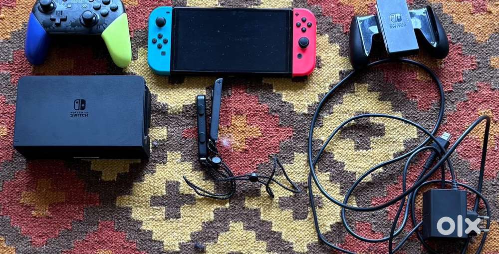 Nintendo Switch OLED bundled with Games