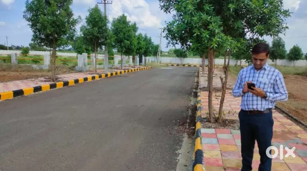 Open plots for sale near by IT Hub 5,500 per sqrd in Hytabad