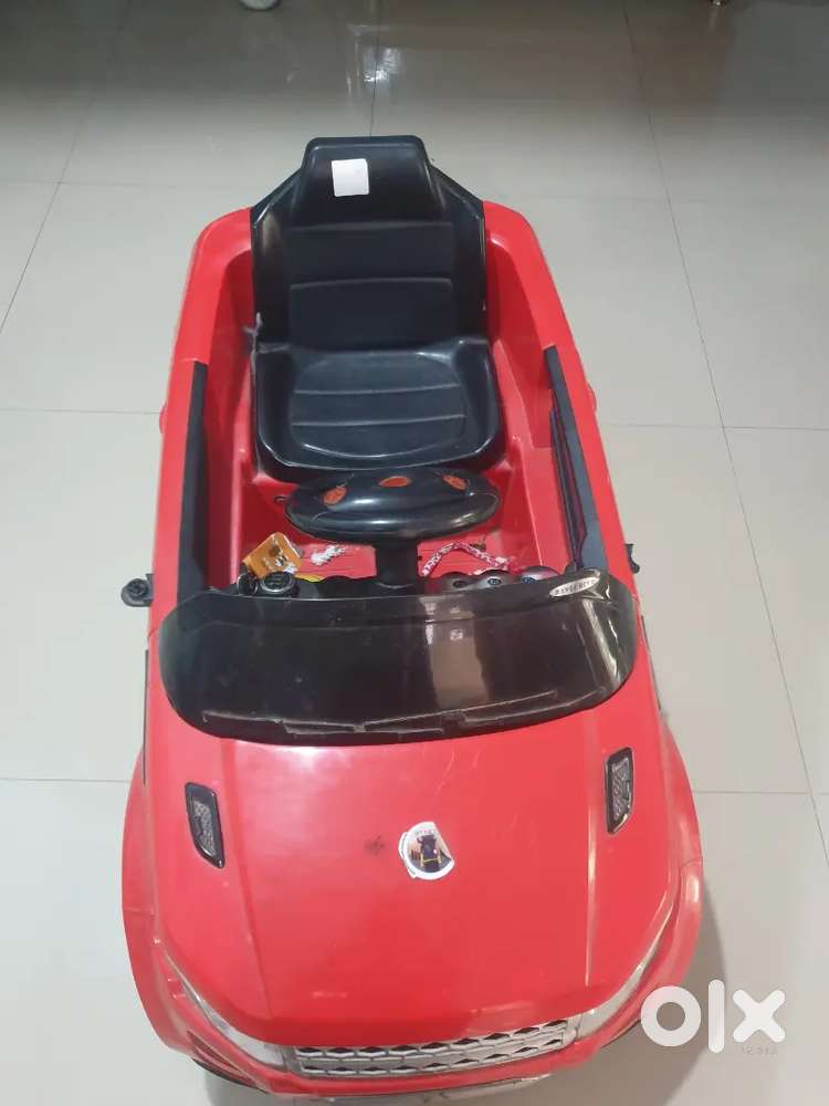 Toy car with remote and manual drive