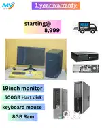 Branded CPU - i5 Process  Ram - 8GB DDR3  SSD - 128GB  HDD - 500GB