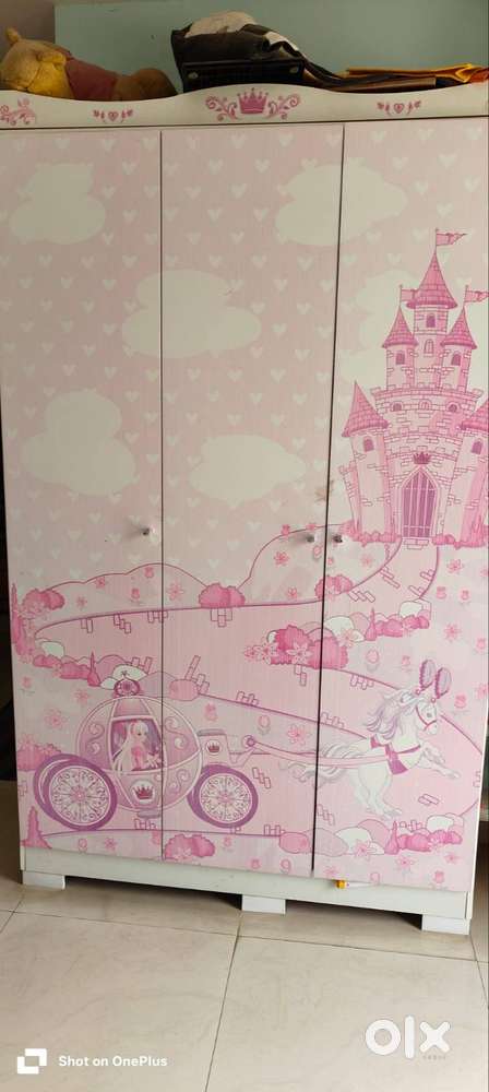 Pink Ply Wardrobe for girls