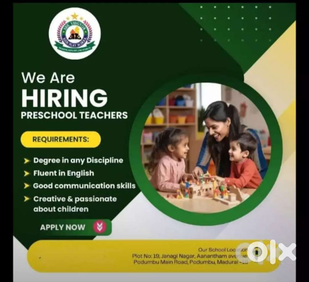 Play school teacher