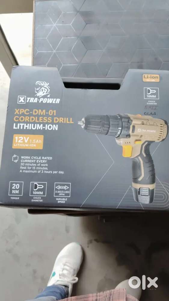 x tra power drill machine for sale cordless