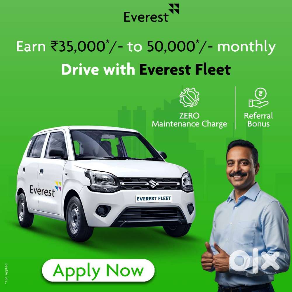 driver Wanted: Drive EVs with Everest Fleet in Mumbai