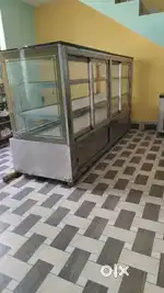 Cake shop showcase or bakery showcase