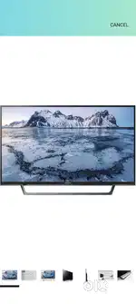 Sony tv with sound speaker