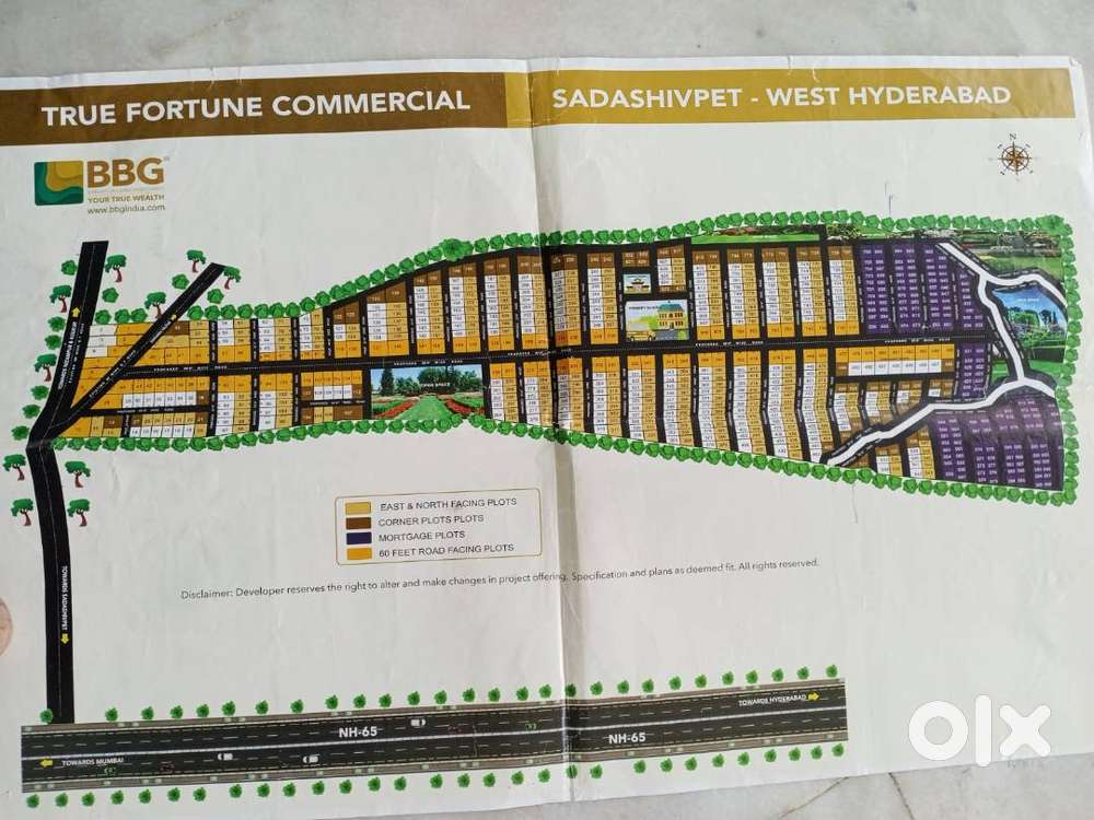 East Facing Commercial Plot for Sale – BBG True Fortune Commercial