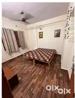 Fully furnished 2 bhk flat on navlakha main square near i bus stop