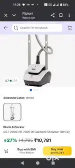 Black Decker 2000W Steam iron