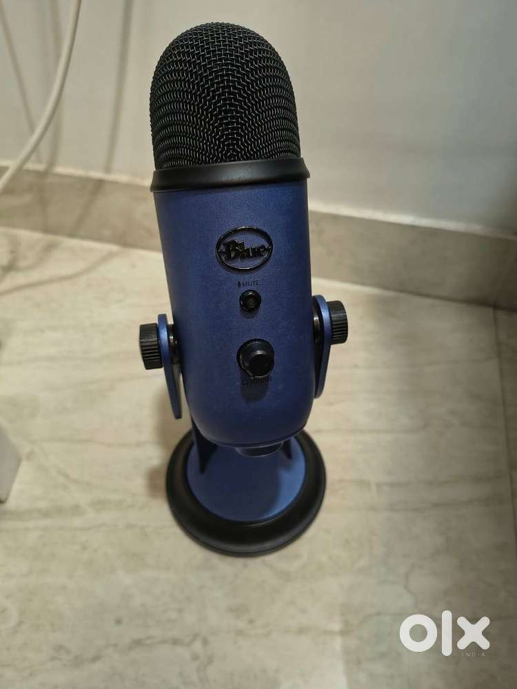 Blue yeti microphone mic for game podcast steaming excellent condition