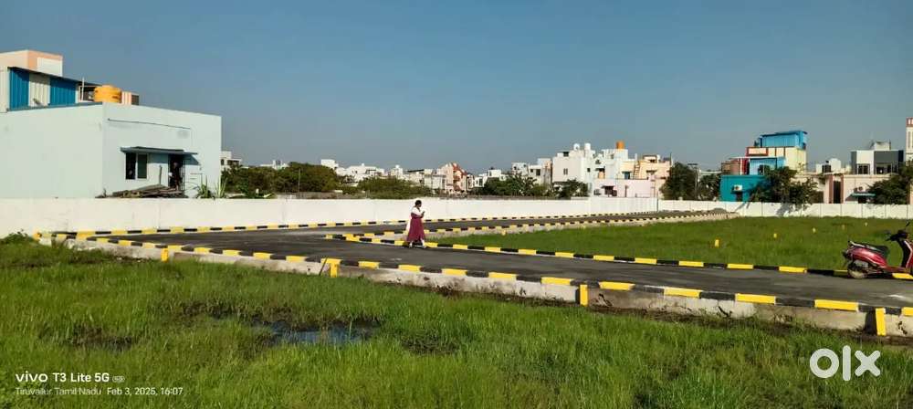 Avadi - Kannapalayam - Mettupalayam land for Direct sale, East Facing