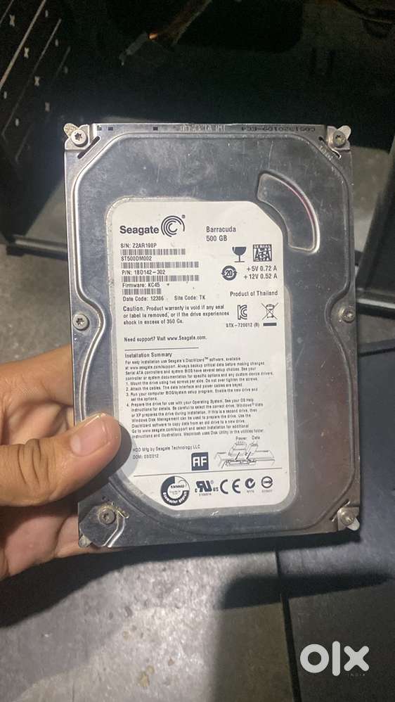 Hard disk ,Motherboard