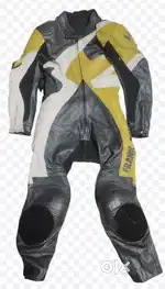 Leather riding suit large size