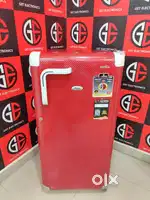 ;Whirlpool genius 190 ltrs LHandle Red in working condition +warranty