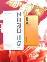 Infinix zero 5g 8gb 128gb Box charger