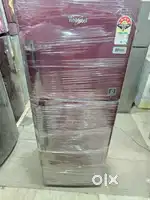 I'd67 whirlpool double door fridge 280 litre fridge