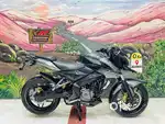 BAJAJ PULSAR NS200CC DUAL DISC DUAL ABS BS4 GREY COLOUR MODEL 2019
