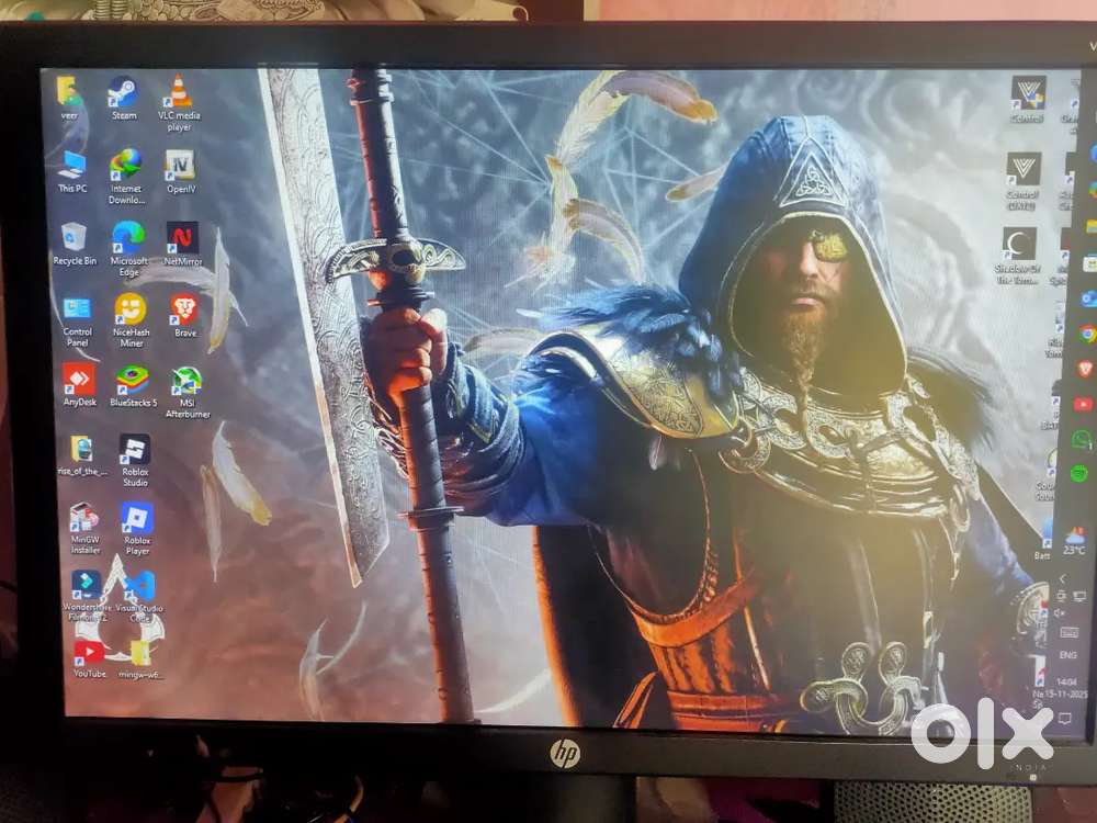 HP 19.5 LCD monitor model number HSTND-9191-L.