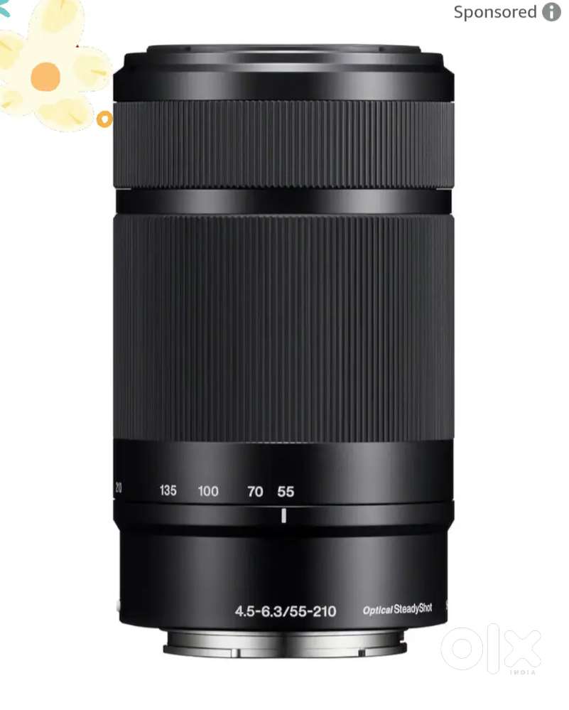 ny E Mount E 55 210mm F4.5 6.3 OSS APS-C Lens (SEL55210)