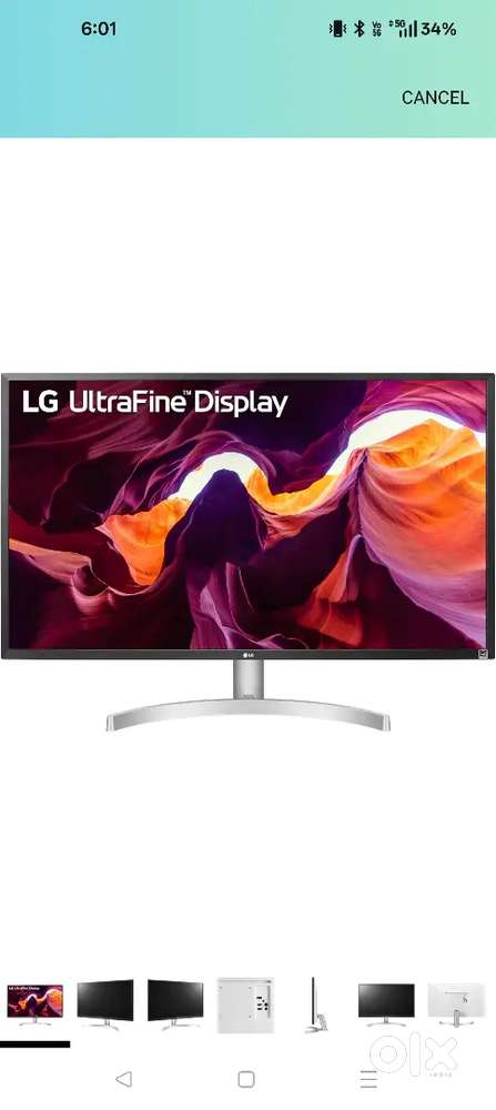 LG 68 Cm (27 Inch) 4K-UHD (3840 x 2160)