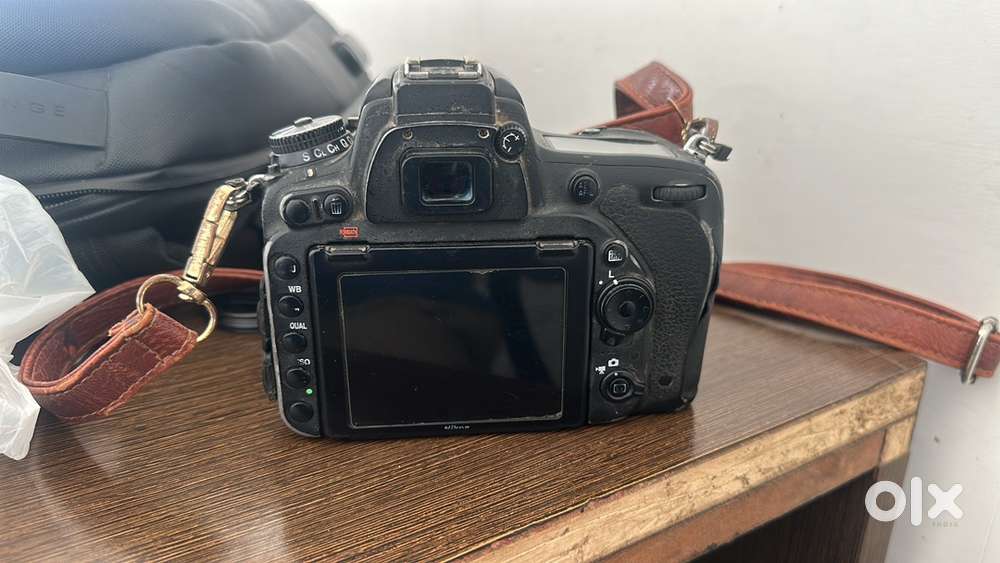 Nikon camera with 35 mm lens