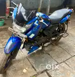 Tvs Apache RTR 160 ,sports blue colour