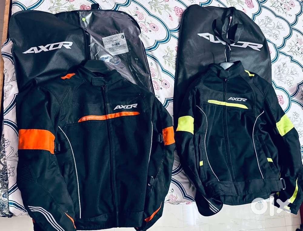 Axor Riding Jackets (M & L) + 1Pair Rynox Riding Gloves