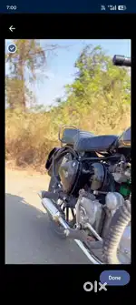 Royal Enfield old rear model 1986