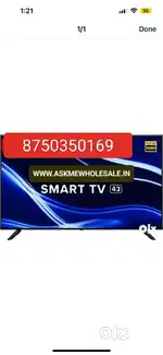 Brand new 48 inch O led tv with sound bar Alexa inbuilt wifi #227