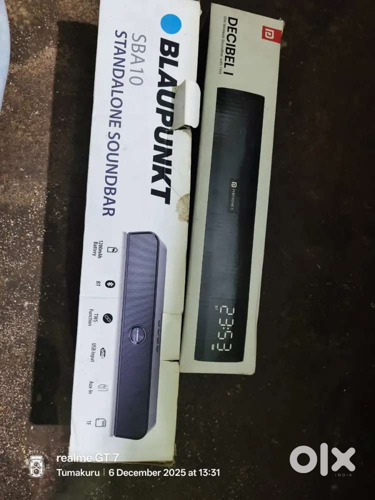 Decible and blaupunkt 10w wirless sound bar