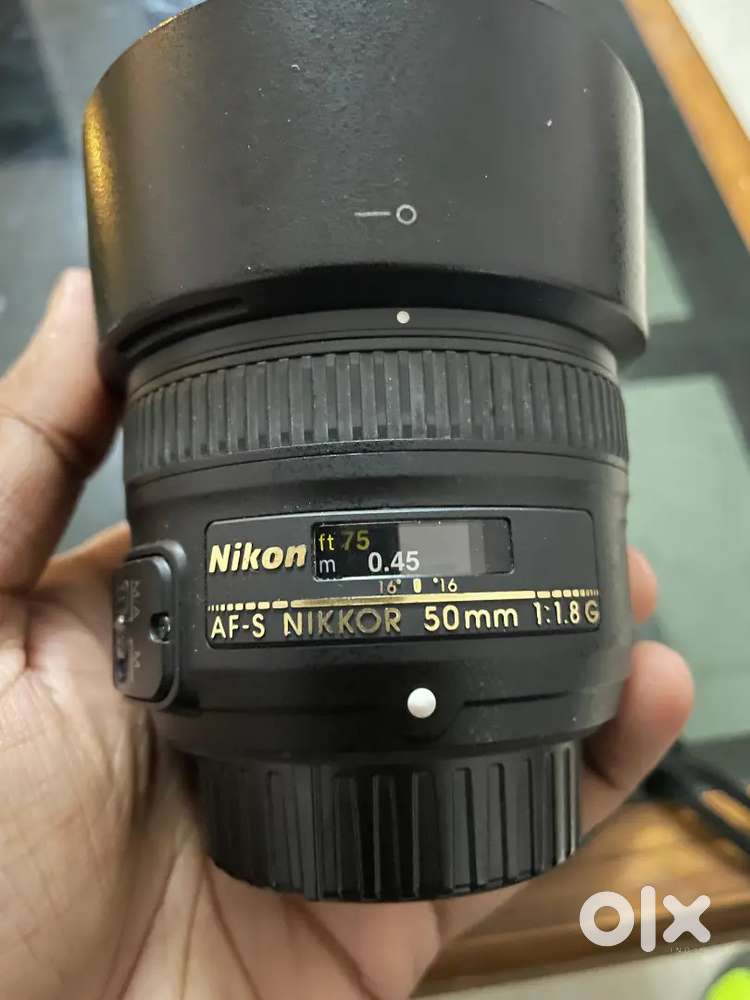 Rarely used Nikon 50mm 1.8g lens