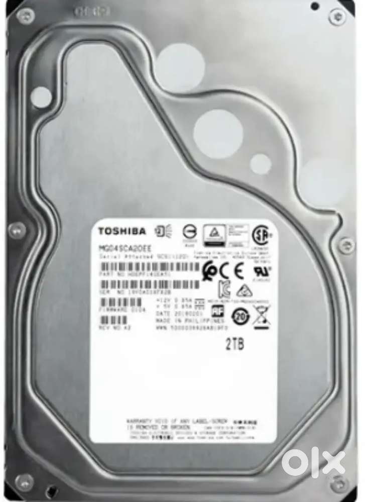 Tosiba 2tb hard disk