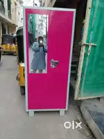 Almirah wardrobe brand new in workshop pc coated with mirror mfr all