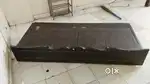 Bed on wheel and storage with matress