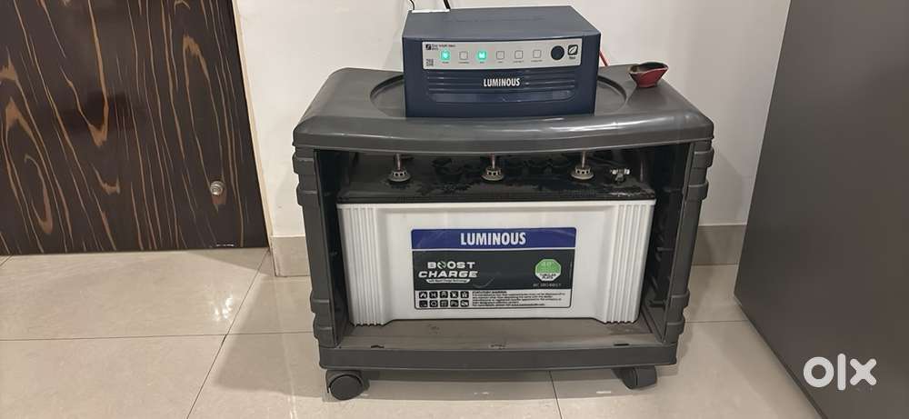 Luminious Invertor and battery