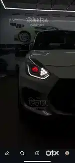 Swift type 3 led projector headlights with matrix indicators