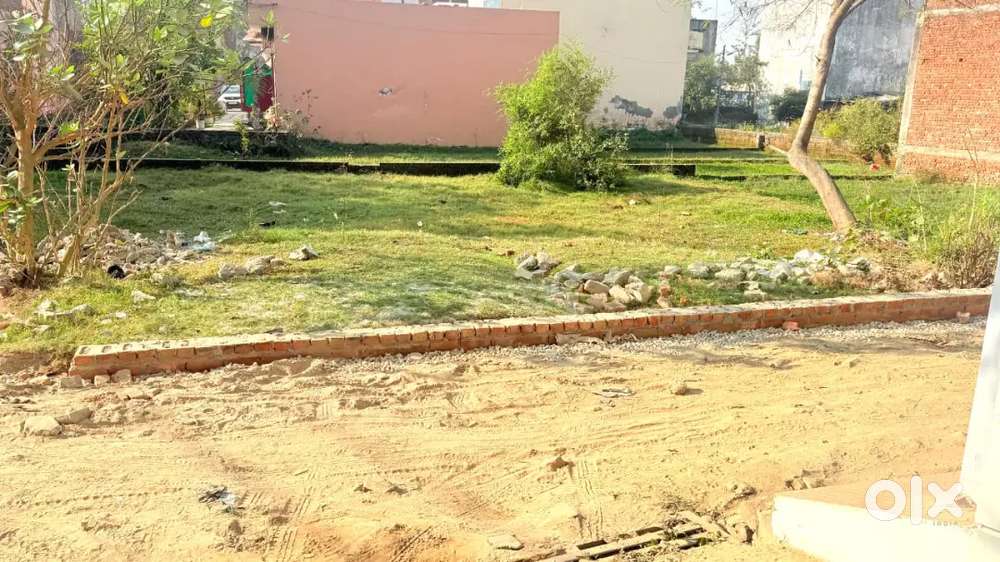 It is 100 meters inside from the main road and the two-side road.