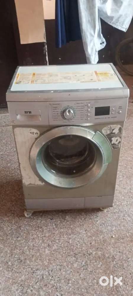 Washing machine with stand
