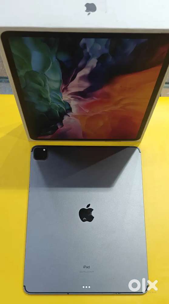 IPAD PRO 2020 4TH GEN 12.9INCH 256GB CELLULAR FACEID SUPPORTBOX ONLY
