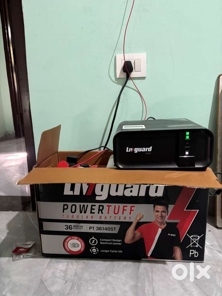 Livguard inverter & Battery only 5 months old