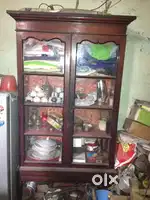 Antique Showcase/Book Shelf.