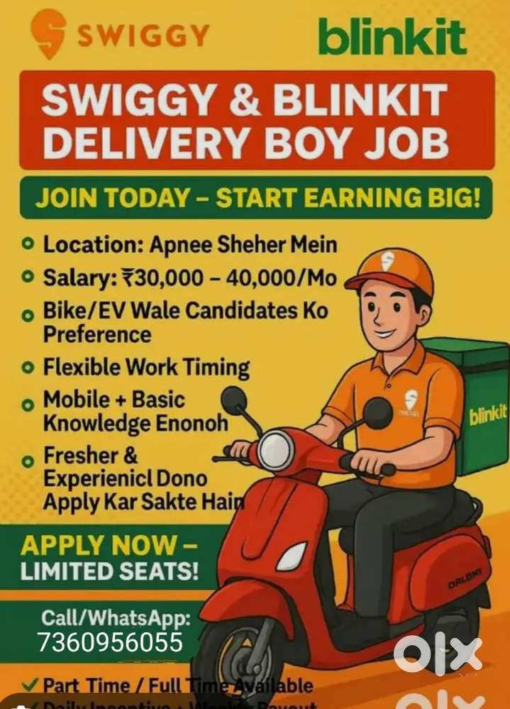 Blinkit delivery partner